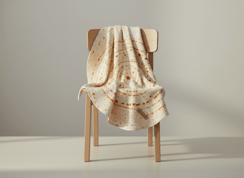 Fun tortilla baby blanket
